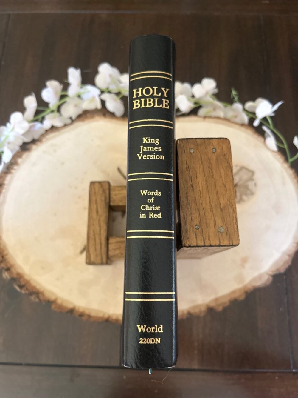 Holy Bible King James 1989 Words Of Christ In Red By World Bible Publishers - Picture 3 of 13